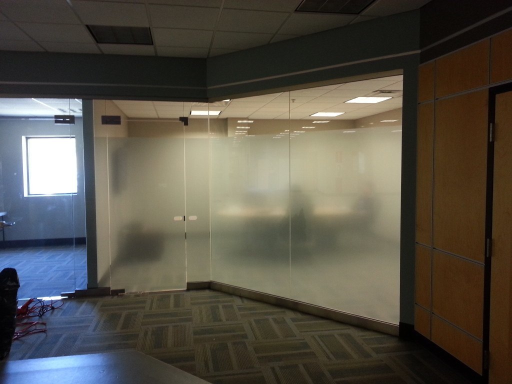 3M Fasara Window Film Installed in a Conference Room for Privacy 3M