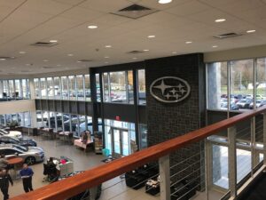 3M Night Vision Window Film installed at W & L Subaru in Northumberland, PA